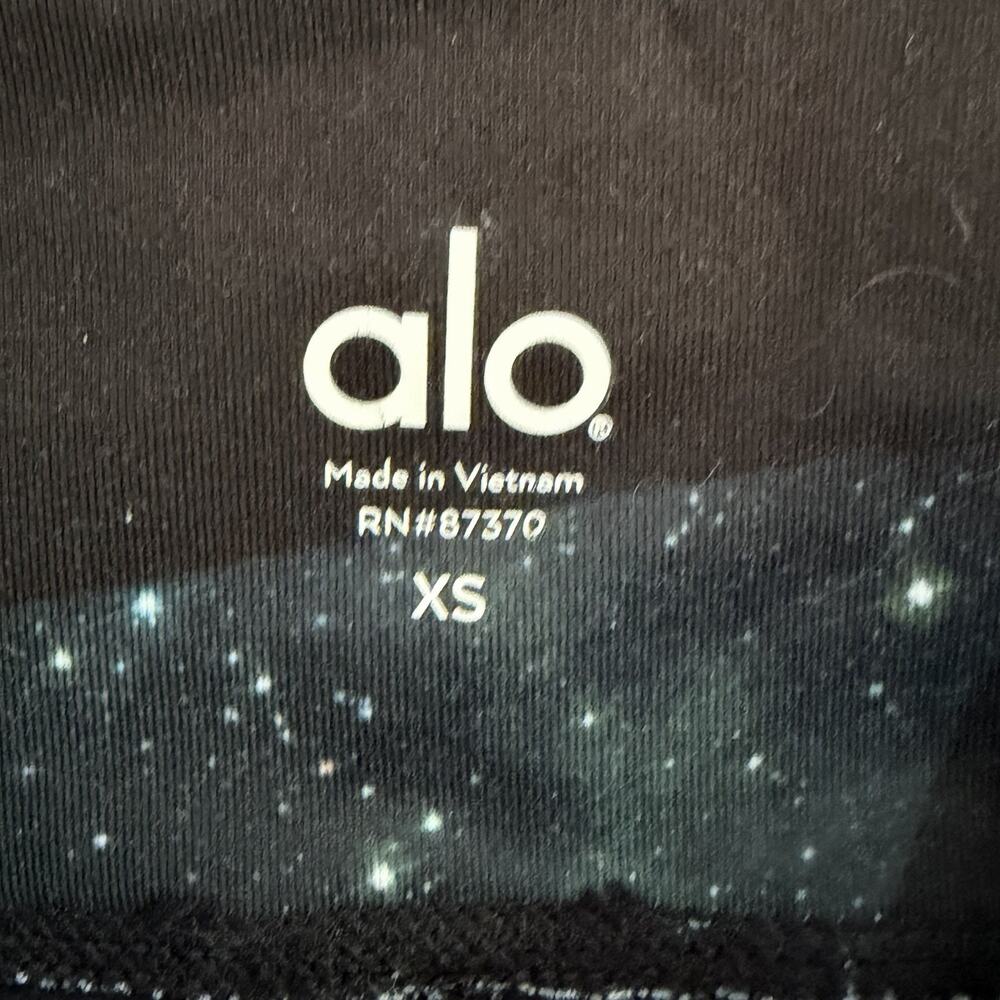 ALO Yoga Goddess Space Galaxy Leggings Sz XS Athleisure - Picture 3 of 4